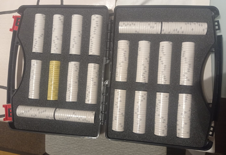 Maletines para 400 Fichas